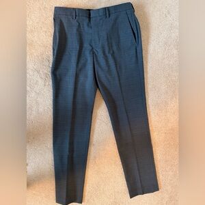 J. Crew Gray Plaid Trousers
